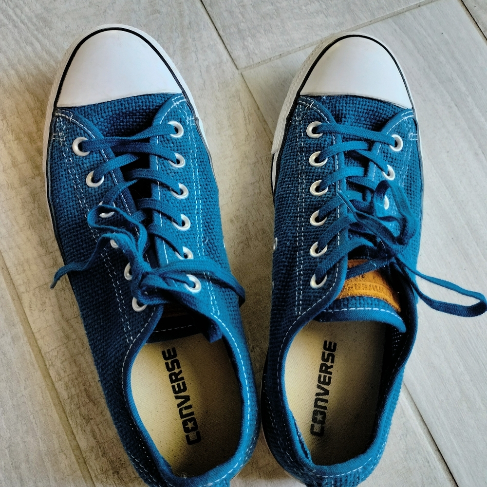Converse All Star Chuck Taylor Blue Canvas Sneakers